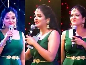 Remembering Chithu: Video of VJ Chitra's last stage performance full of fun and entertainment!