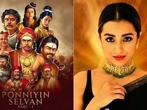 "Your command has been fulfilled...": Ponniyin Selvan actor assures Trisha! Here's what happened - Important update